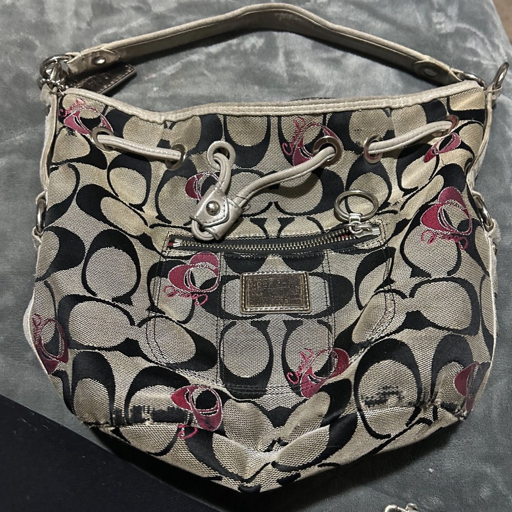 Coach Poppy Drawstring Style Bag